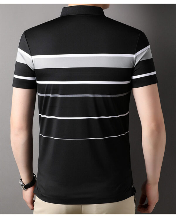 Summer Men's Short-sleeved Lapel Seamless - Image 6