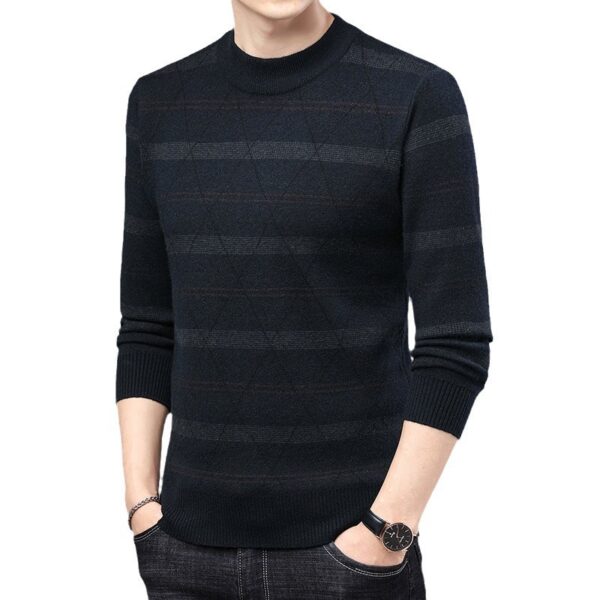 Men's Fashion Casual Thickening Sweater Top - Image 5