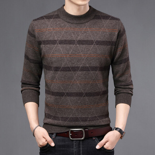 Men's Fashion Casual Thickening Sweater Top - Image 3