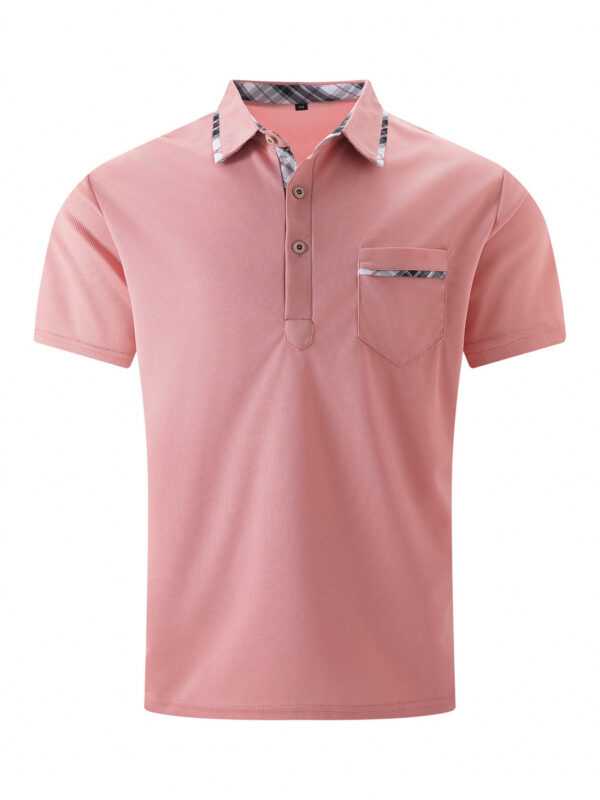 European And American Lapel T-shirt Polo Shirt - Image 8