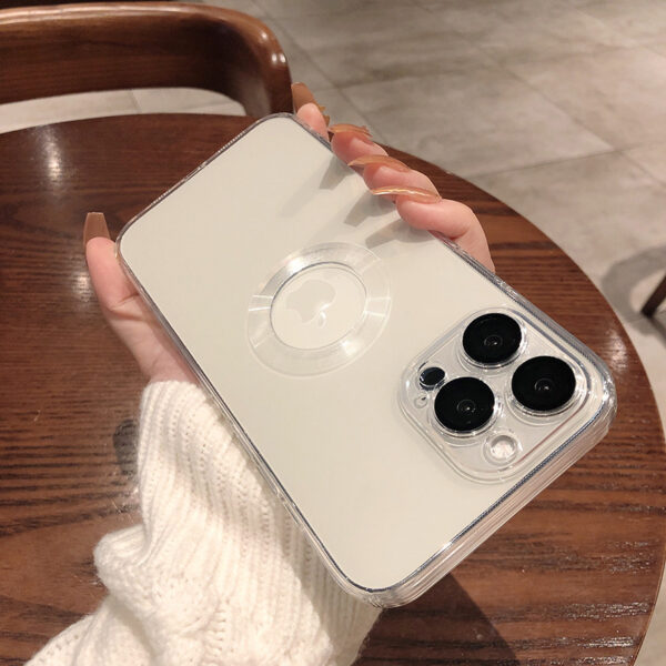 Phone Case With Camera Protector Advanced Electroplating Integrated With Lens Protector Phone Case For Iphone12 13promax Simple 11 Soft - Image 9